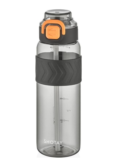 Shotay Direction Su Matarası Tritan Siyah 1000ml