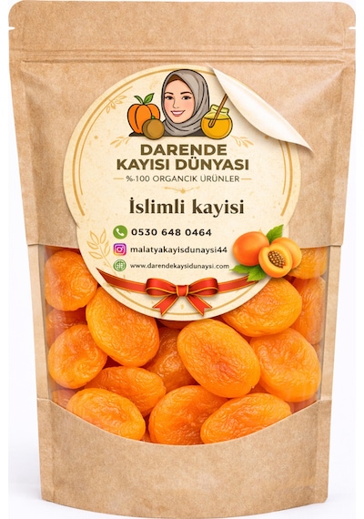 İslimli Kayısı 1 Kilo 1 KG