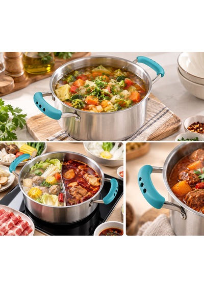 Silikon Isı Koruyucu Tencere Ve Tava Kulpu 2'li Set Belirtilmemiş