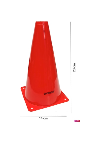 Avessa 12'li Küçük Boy Antrenman Hunisi 23 Cm İdman Kukası Hn-23 Çok Renkli
