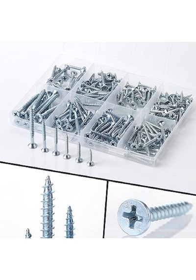 Sunta Vidası Matkap Uçlu Dın 7505 3,5x30 Mm 100 Adet