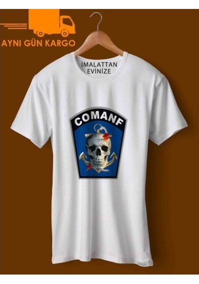Coman Baskılı Tişört Tshirt Ücretsiz Kargo