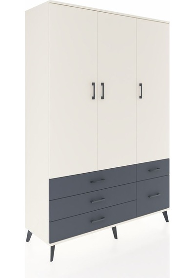 Hyperion Dolap 5 Raflı 5 Çekmeceli Tek Askılı 132x44x195 Aytaşı-aytaşı/antrasit Aytası/antrasıt Hyperion Dolap 5 Raflı 5 Çekmeceli Tek Askılı 132x44x195 Aytaşı-aytaşı/antrasit Aytası/antrasıt