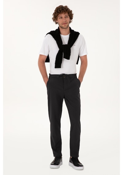 U.s. Polo Assn. Erkek Gri Pantolon Kanvas-chino 50310486-vr024 Gri