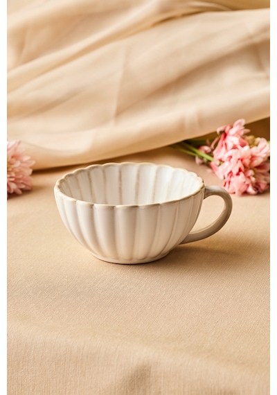 Karaca Daisy Çay Fincanı 250 Ml Krem
