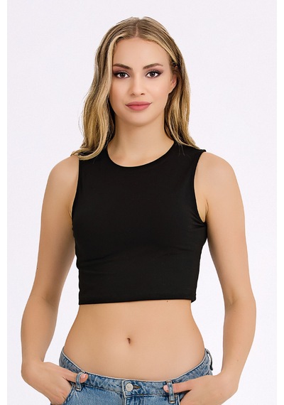 Fanilam İlke Kadın Elestan Kolsuz Crop -pamuklu Şık Ve Rahat Yarım Atlet Body 2 Adet Siyah Fanilam İlke Kadın Elestan Kolsuz Crop -pamuklu Şık Ve Rahat Yarım Atlet Body 2 Adet Siyah