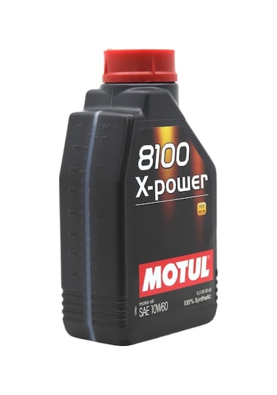 Motul 8100 X-Power 10W-60 Tam Sentetik Motor Yağı 1 L