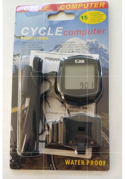Bisiklet Km Saati Dijital Su Geçirmez Kablolu Xbyc 6028