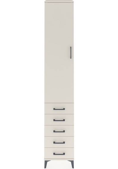 Hyperion Dolap 2 Raflı 5 Çekmeceli Tek Askılı 44x44x243 Aytaş... Aytaşı