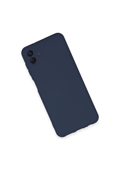 Newface - 3 - Samsung Galaxy A04e Kılıf Nano İçi Kadife Silikon - Edntrend - - Lacivert