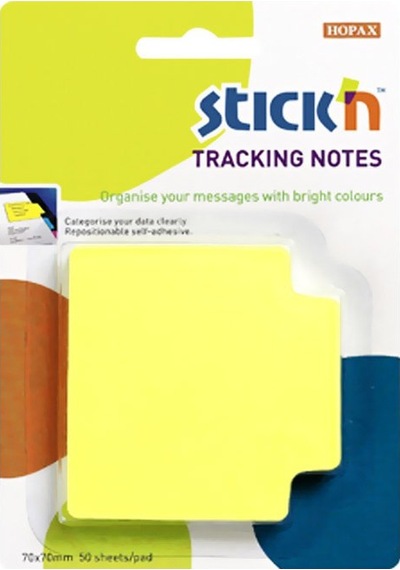 Stick'n 21478 Yapışkanlı Not Kağıdı 70x70 Neon Sarı