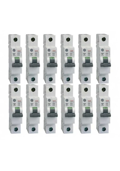 General Electric 1x32a C Tipi 6ka Otomatik Sigorta 12 Adet 1 Kutu