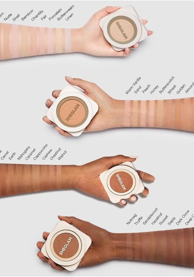 Sheglam Skin-focus Pudra Fondöten,yüksek Kapatıcılık & Mat Etki Honey