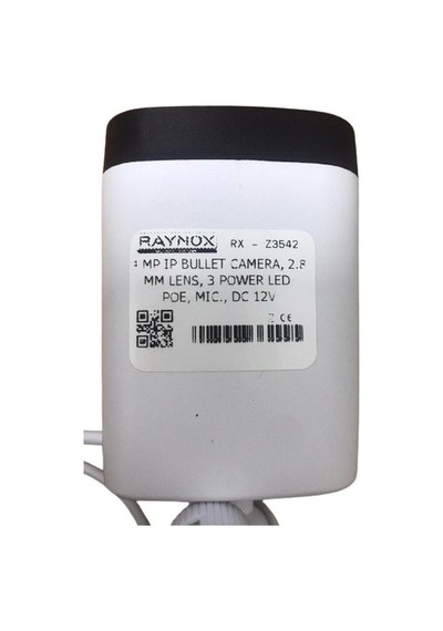 Raynox Rx-z3542 - 4mp Ip Bullet - 2.8mm Lens