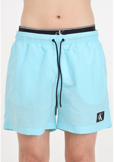 Calvin Klein Calvın Kleın Erkek Mayo Km0km00981-csy Km0km00981-csy Turkuaz