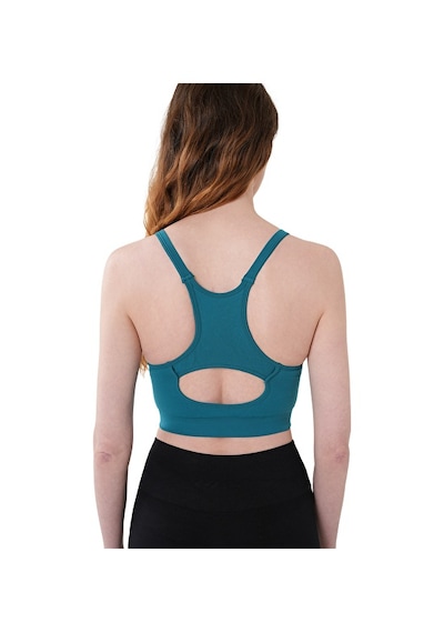 Musclecloth Nova Seamless Sırt Detaylı Bra Cool Blue
