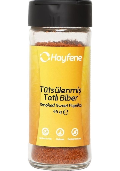 Hayfene Tütsülenmiş Tatlı Kırmızı Biber 45 G