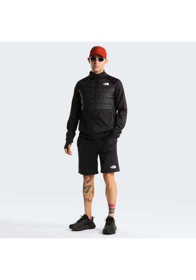 The North Face M Reaxıon 2.0 Fleece Hybrıd Full Zıp Jkt Black Siyah