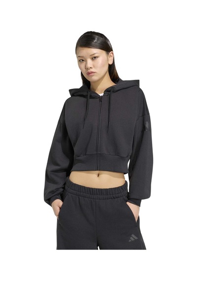 Kf6245-k Adidas W Sl+ Fl Fz Hd Kadın Sweatshirt Siyah Kf6245-k