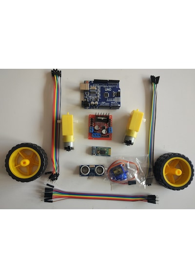 Arduino Bluetooth Kontrollü Engelden Kaçan Robot Kontrol Kiti
