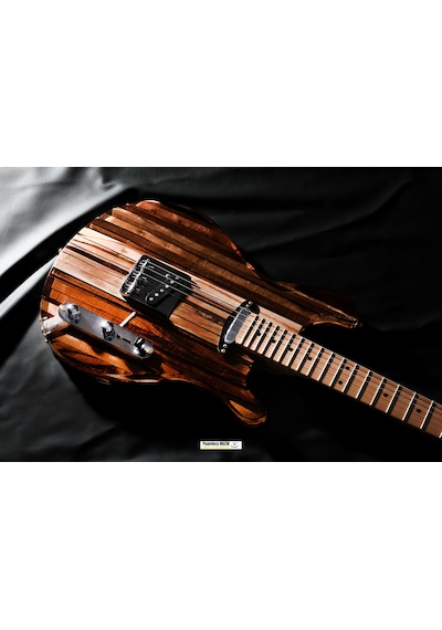 Elektro Gitar Telecaster Custom Epoksi & Yıllanmış Ağaç Kişiye Özel Natural
