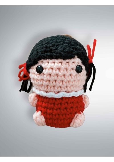 Amigurumi Anahtarlık 7-8 Cm Sevimli El Örgüsü Hediyelik Anahtar Ve Çanta Aksesuarı 08596404