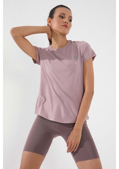 Tommylife Standart Kalıp O Yaka 2li Paket Gül Kurusu-limon Kadın T-shirt - 97144 Gül Kurusu-limon