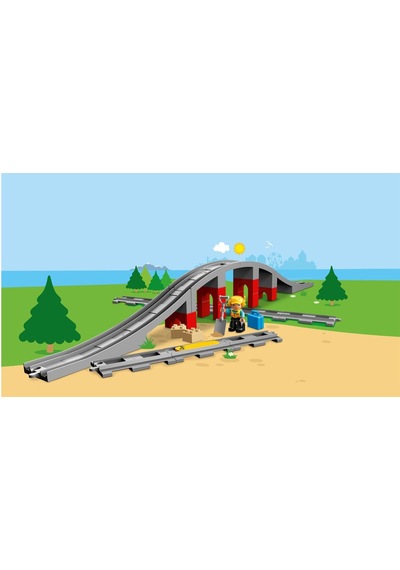 LEGO® Duplo 10872 Town Tren Köprüsü ve Rayları 26 Parça