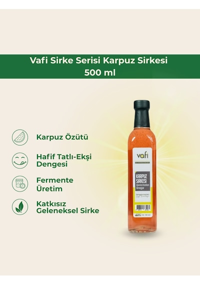 Vafi Sirke Serisi Karpuz Sirkesi 500 Ml-10657
