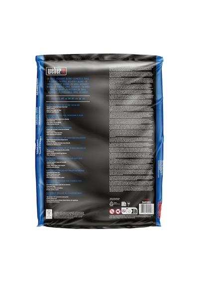 Weber Ahşağ Pelet Grill Academy Blend 8 Kg Siyah