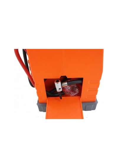Hava Kompresörlü Led Aydınlatmalı 12V Çakmak Çıkışlı Akü Takviye