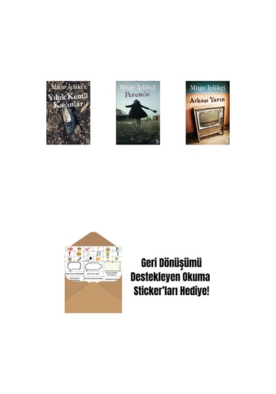Yıkık Kentli Kadınlar + Perende + Arkası Yarın + Okuma Sticker'ları