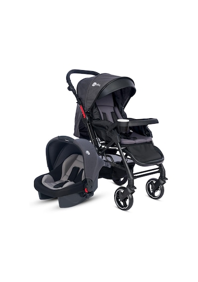 4 Baby AB-431 Active Plus Black Travel Sistem Bebek Arabası