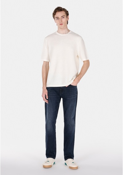 Colin's Colins Comfort Fit Erkek Beyaz Kazak Cl1073996 Cl1073996 Q1.v2 Ofw Beyaz