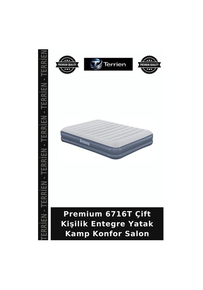 Premium 6716t Çift Kişilik Entegre Yatak Kamp Konfor Salon