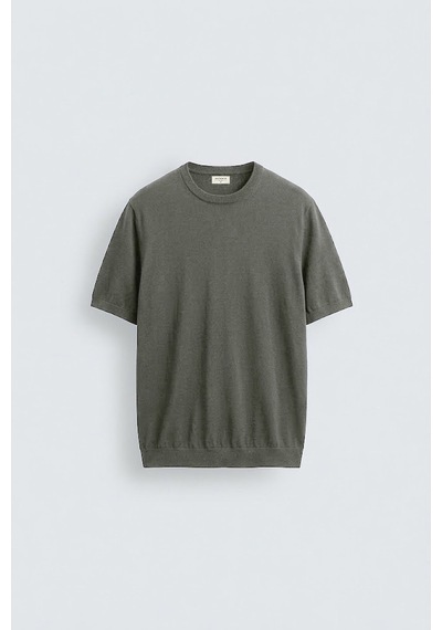 Antioch Comfort Slim Triko T-shirt Haki