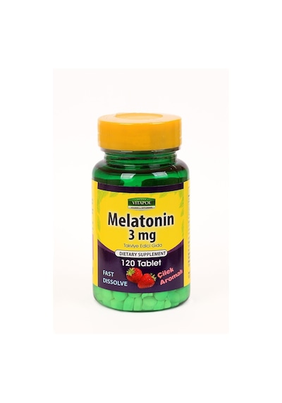 Vitapol 3 Mg 120 Tablet Fast Dissolve Çilek Aromalı