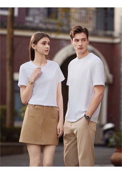 New Performance Premium Basic T-shirt %61,7 Pamuk %34,7 Polyester %3,6 Dut İpeği Beyaz