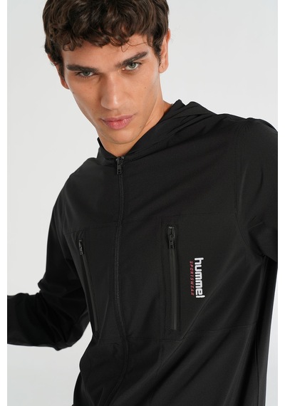 Hummel Jerry Fermuarlı Hoodıe 922212-2001 Siyah