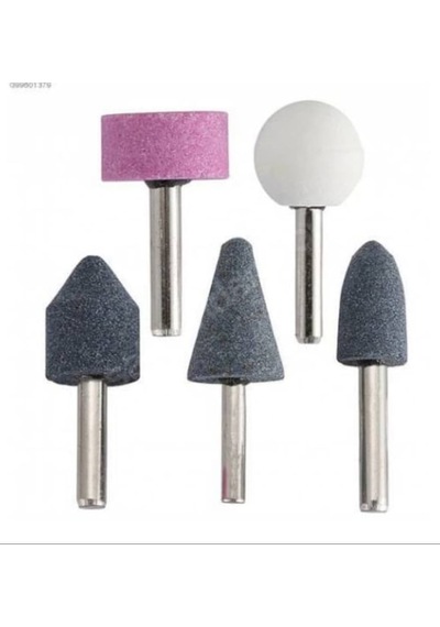 Büyük Boy 5 Parça Gravür Taşlama Seti 6m Büyük Boy - Metal, Ahşap Oyma, Parlatma, Çapak Alma