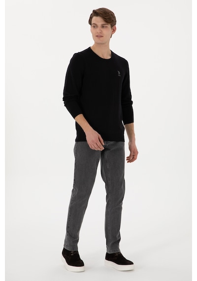 U.s. Polo Assn. Erkek Siyah Kazak /triko 50288880-vr046 Siyah