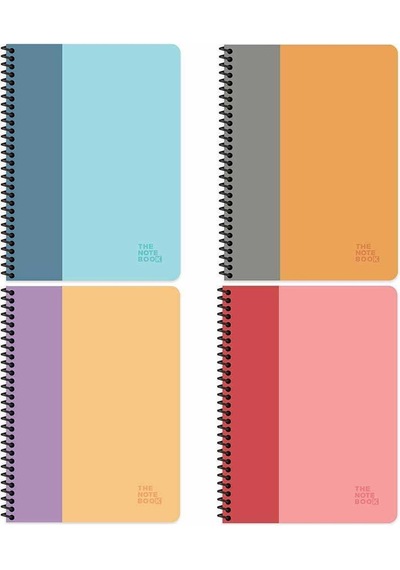 Keskin 381021-99 18.5x25 96 Yp. Çizgili Karton Kapak Spiralli Defter