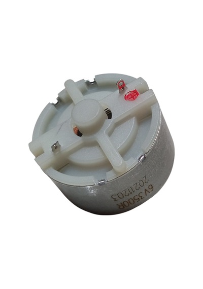 Rf-500 Dc 6v 3500rpm Dc Motor Çap 32mm Uzunluk 30mm Hobi Oyuncak Elektrik Deney Motoru