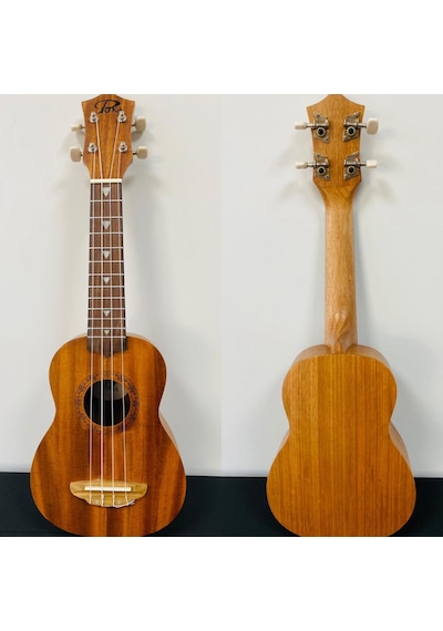 Puka Soprano Ukulele Maun Ağacı Kılıf. Pena