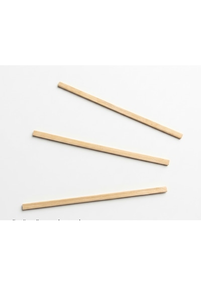 Yasemin 110mm Bambu Karıştırıcı 3'lü Paket 900 Adet Açık Ahşap