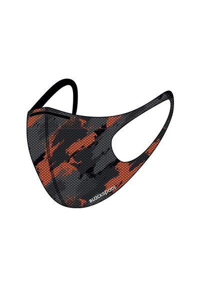 BLACKSPADE Unisex Koruyucu Maske Dağınık Desen L