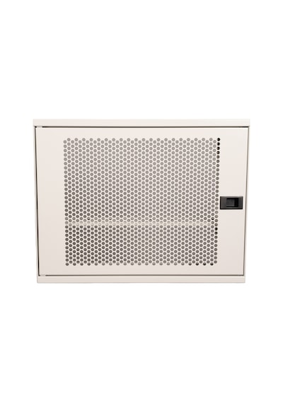 Alfafonet Wifi Box 280 Duvar Tipi Modem Ve Wifi Kutusu 280x120x280 Mm Mat Beyaz Perfore Metal Kapak Montajlı