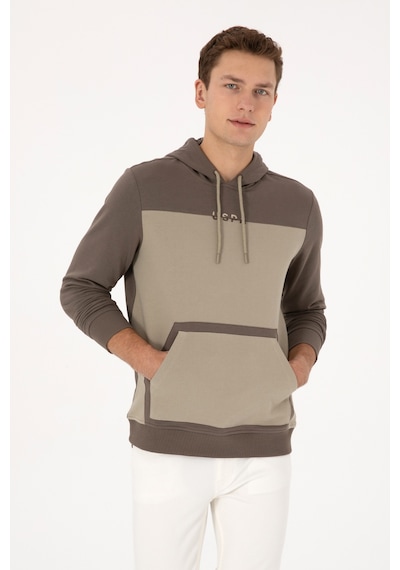 U.s. Polo Assn. Erkek Vizon Sweatshirt 50315453-vr052 Vızon