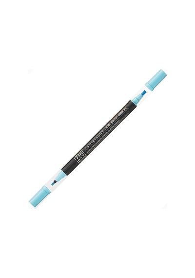 Zig Calligraphy Chalk Pastel Çift Uçlu Kalem 2 Mm-3.5 Mm Blue