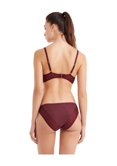Kadın Slip 51651 - Bordo